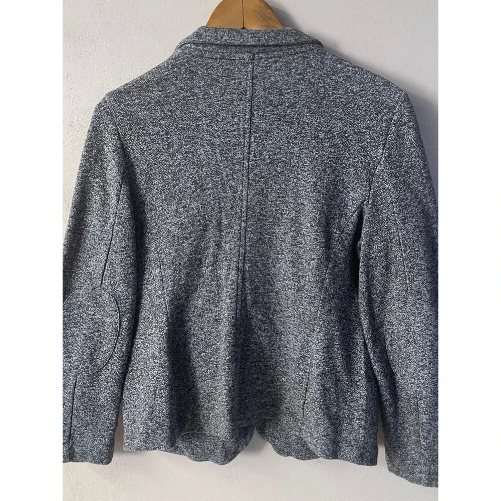 Tommy Hilfiger Brown Marled French Terry Blazer Size S GUC